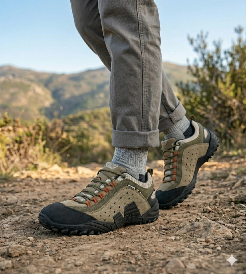 ZAPATILLA OUTDOOR ESPINO KHAKI UNS - 5