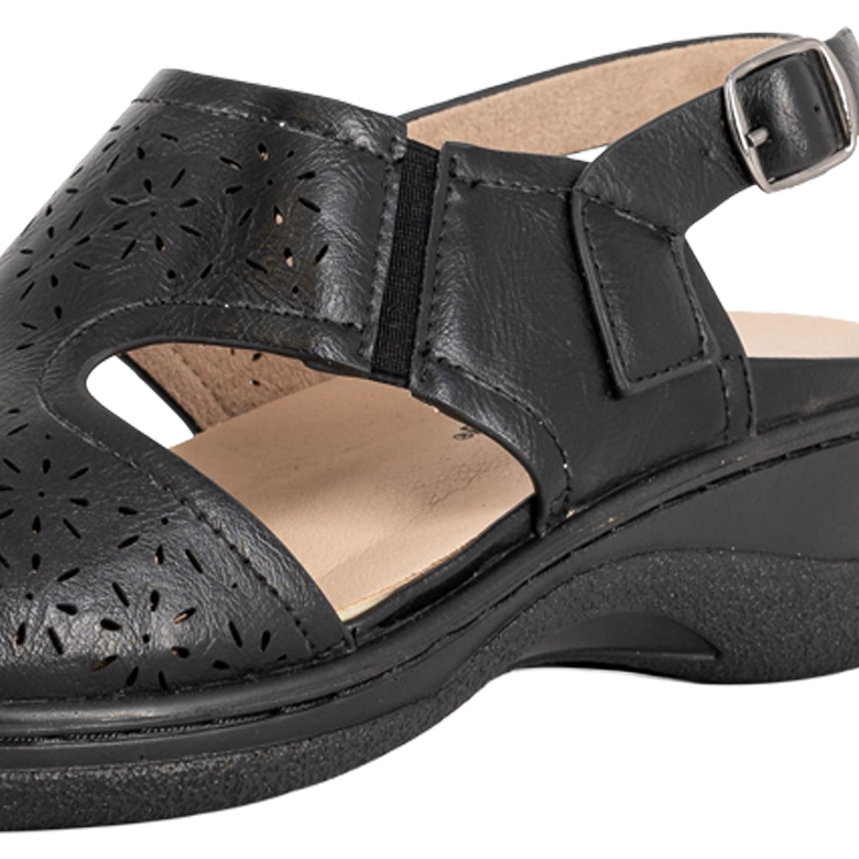 SANDALIA SAGAR NEGRO PASSER - 4