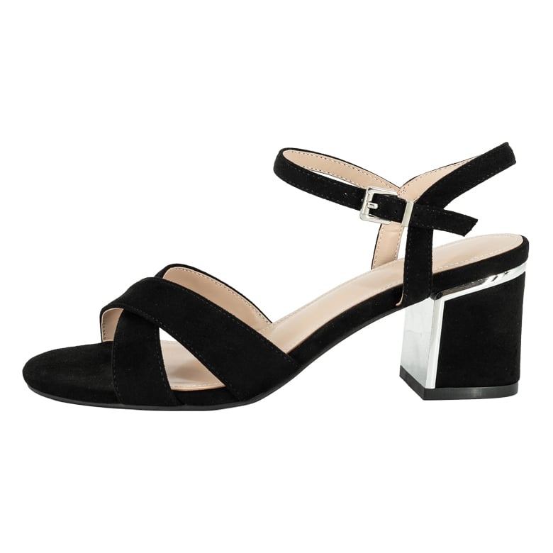 SANDALIA DE VESTIR SHIRO NEGRO ALQUIMIA - 2