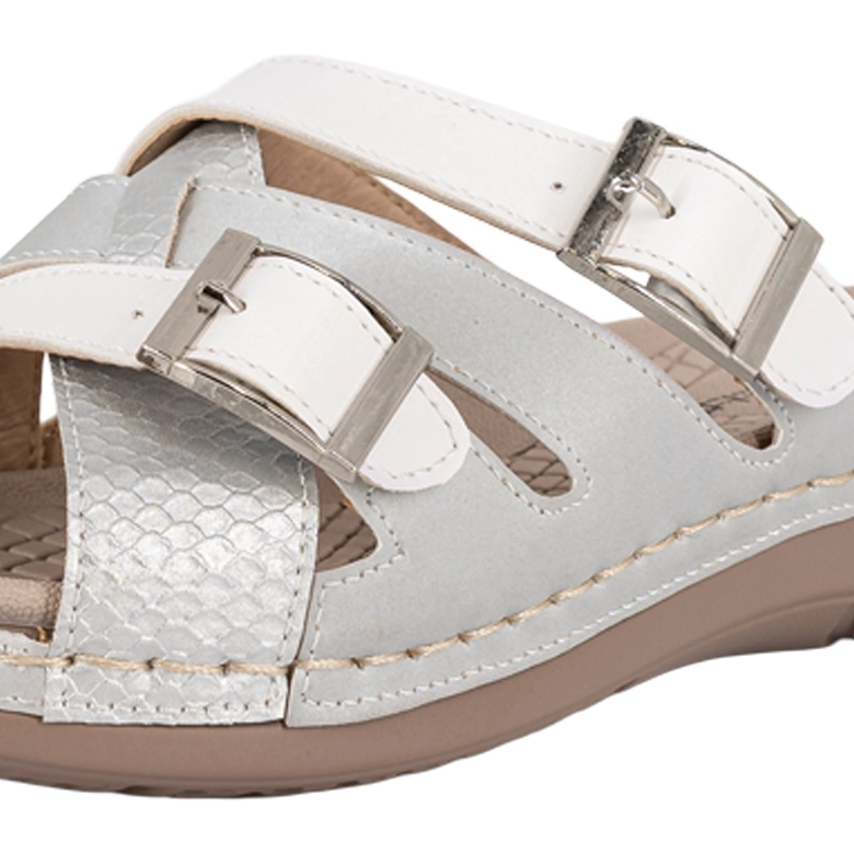 SANDALIA DRUK PLATEADO PASSER - 4