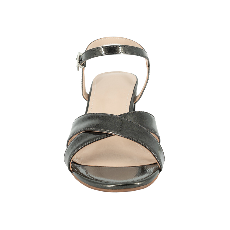SANDALIA DE VESTIR SHIRO PLATEADO ALQUIMIA - 3