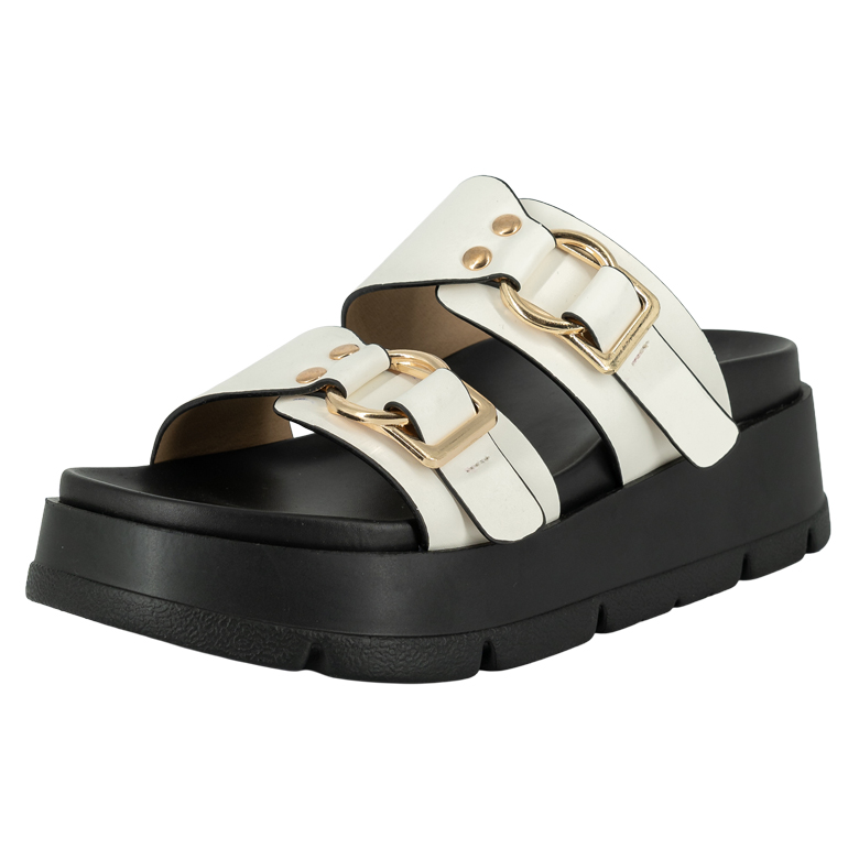 SANDALIA PLATAFORMA KAMS BLANCO ALQUIMIA - 1