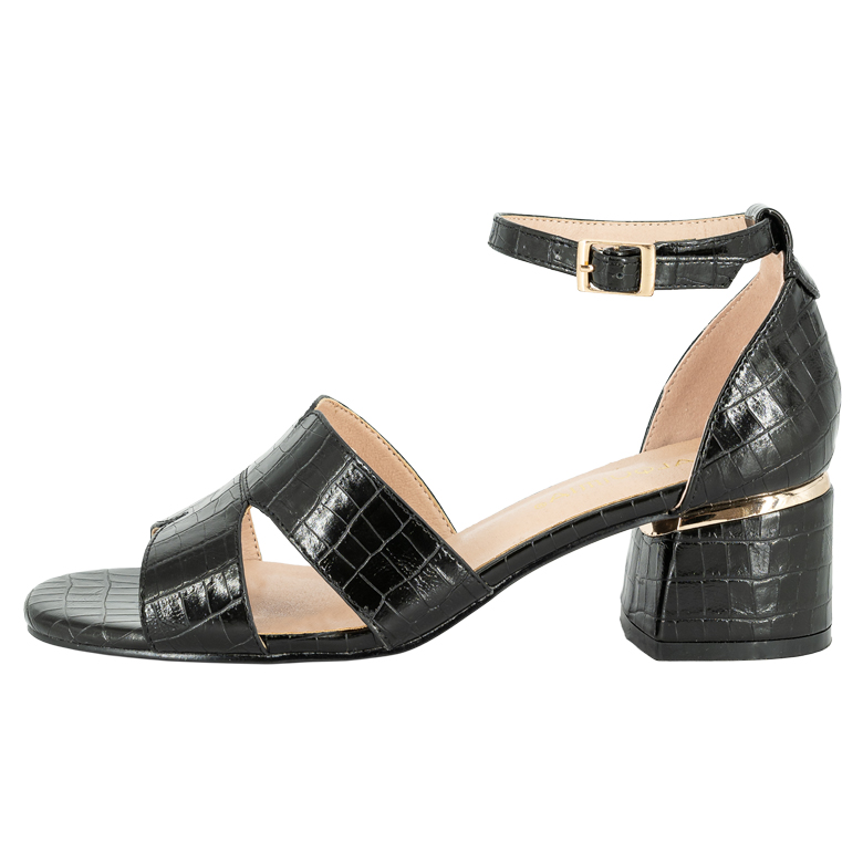 SANDALIA DE VESTIR SYK NEGRO ALQUIMIA - 2