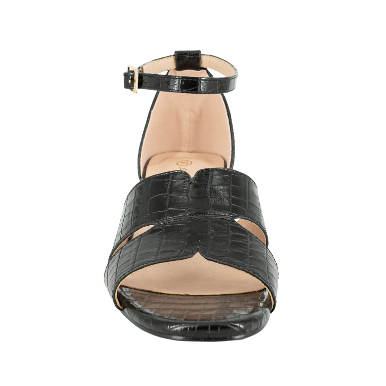 SANDALIA DE VESTIR SYK NEGRO ALQUIMIA - 3
