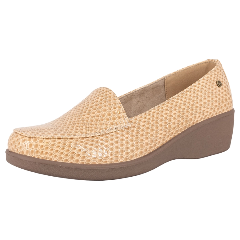 MOCASIN GURI BEIGE PASSER - 1