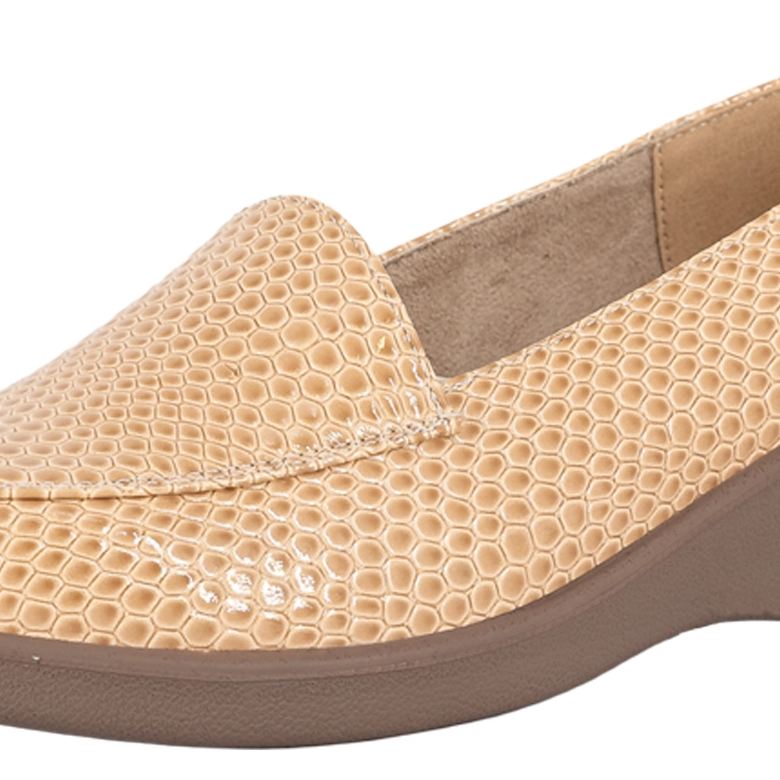 MOCASIN GURI BEIGE PASSER - 4
