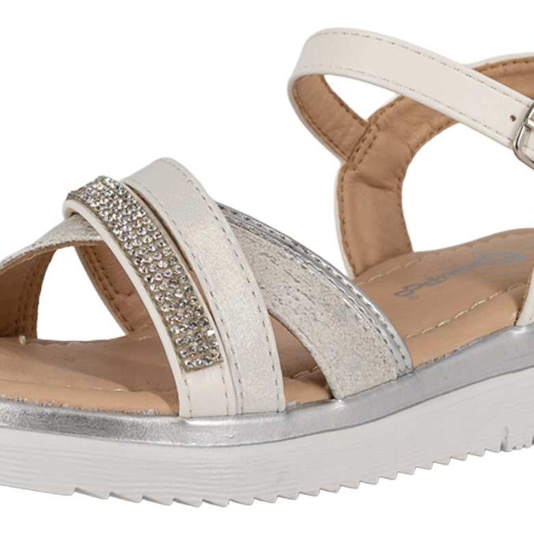 SANDALIA IBIT BLANCO BAMBOO - 4