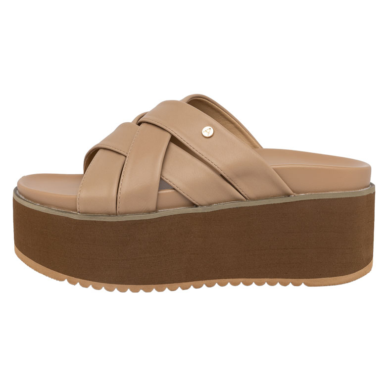 SANDALIA PLATAFORMA KAIRA BEIGE ALQUIMIA - 2