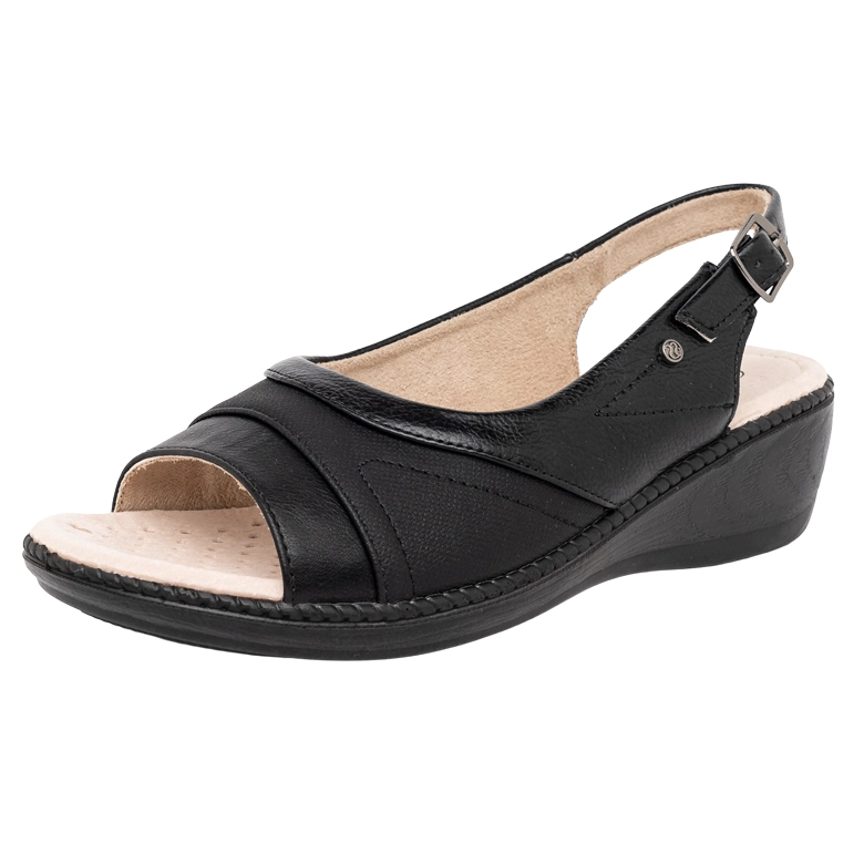 SANDALIA ERHAI NEGRO PASSER - 1