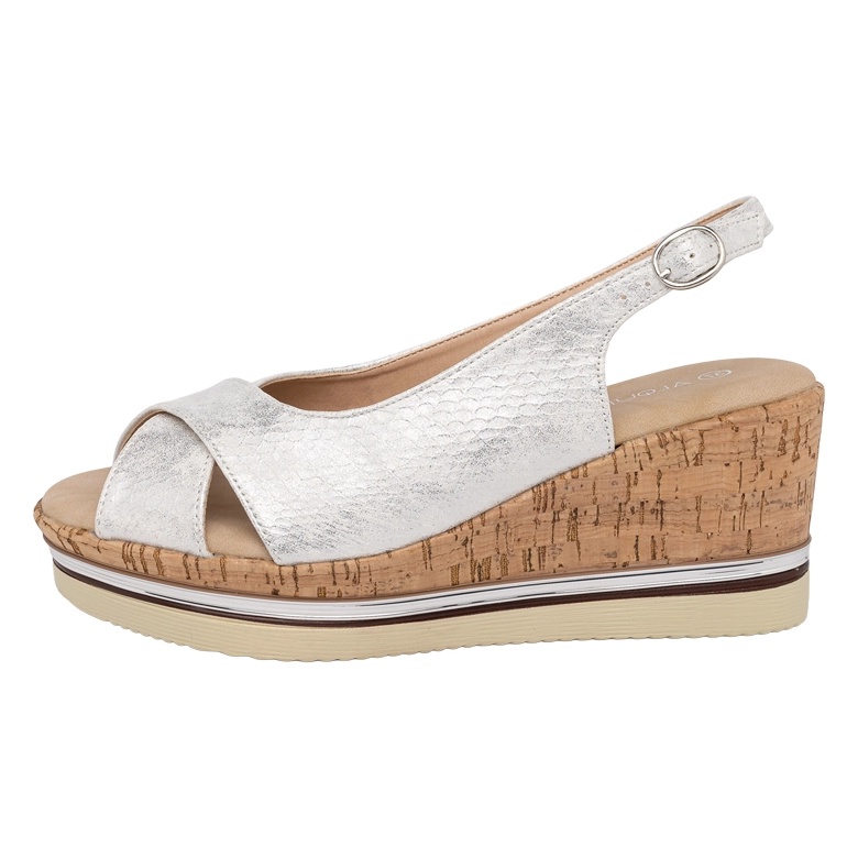 SANDALIA JERID PLATEADO ALQUIMIA - 2