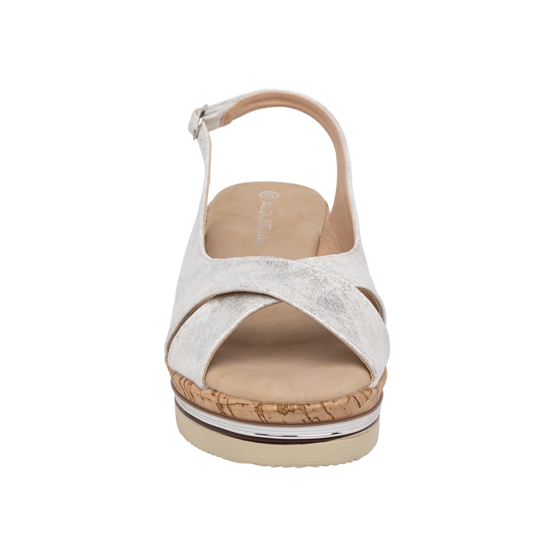 SANDALIA JERID PLATEADO ALQUIMIA - 3