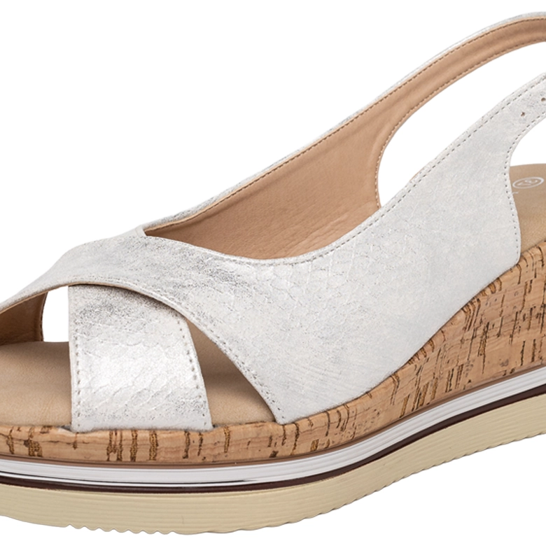 SANDALIA JERID PLATEADO ALQUIMIA - 4