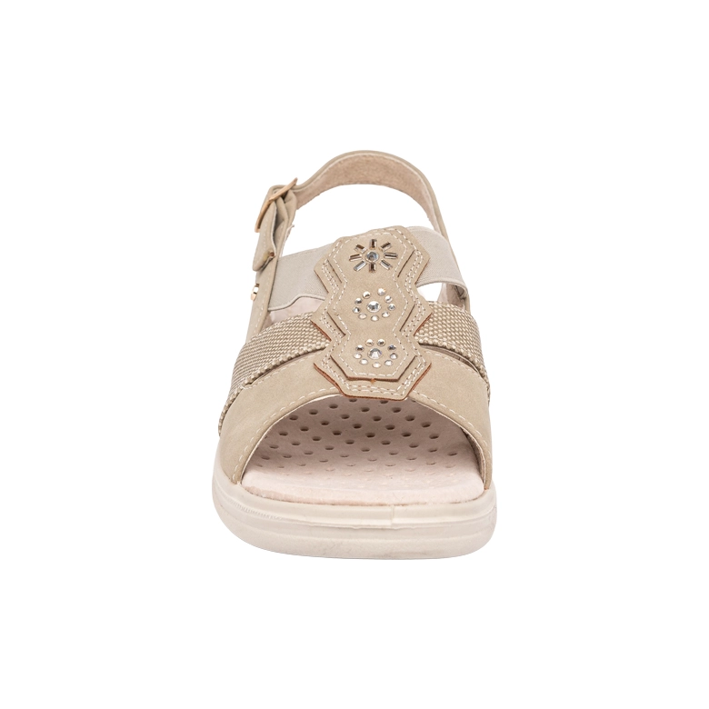 SANDALIA EMER BEIGE PASSER - 3