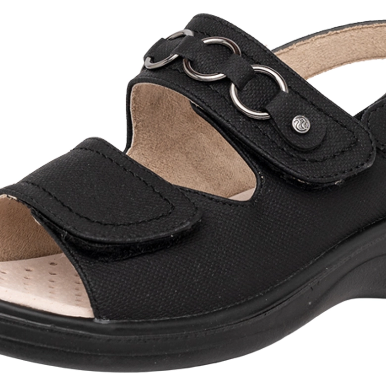 SANDALIA EYRE NEGRO PASSER - 4