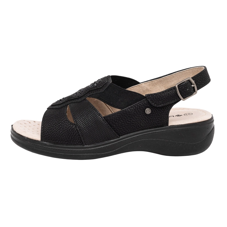 SANDALIA EMER NEGRO PASSER - 2