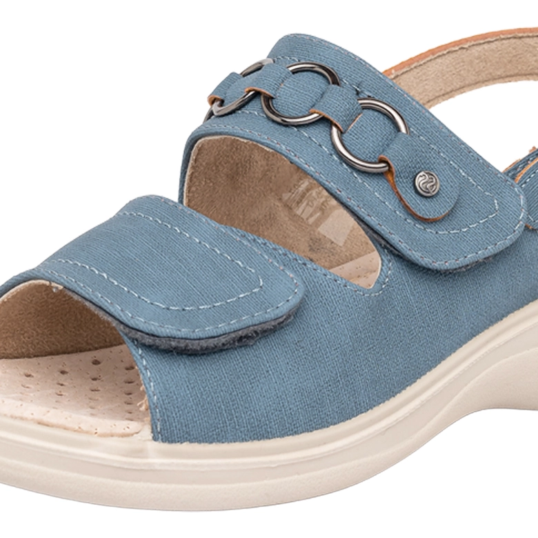 SANDALIA EYRE AZUL PASSER - 4
