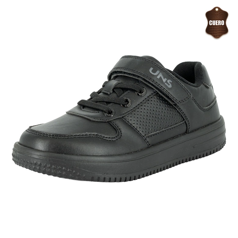 ZAPATILLA ESCOLAR NICO NEGRO UNS - 1