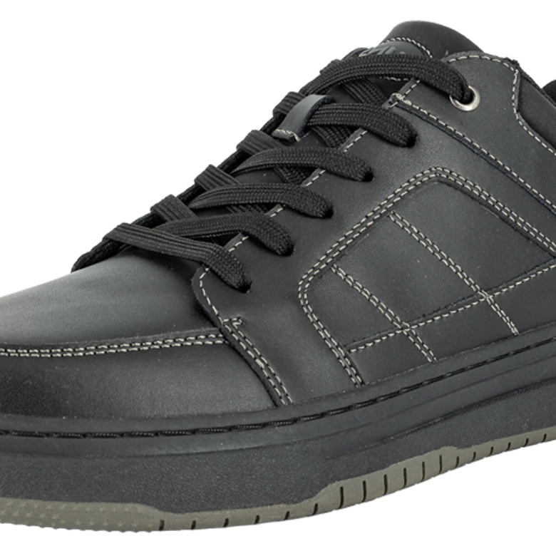 ZAPATILLA ESCOLAR BARO NEGRO UNS - 4