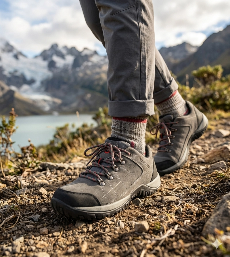 ZAPATILLA OUTDOOR SUAREZENSIS PLOMO UNS - 5