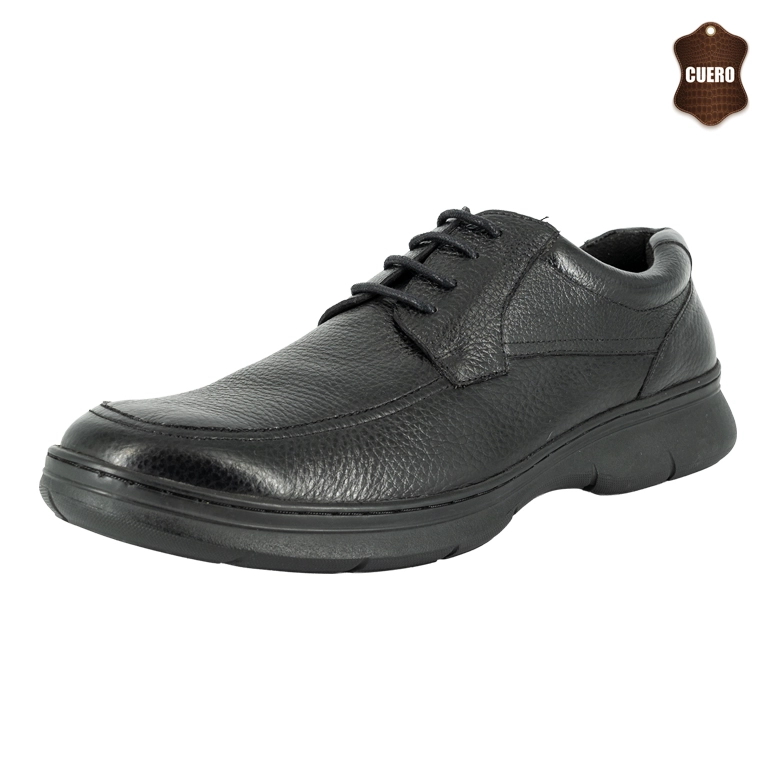 ZAPATO DE CUERO MARTIN NEGRO LONDON ADIXT - 1