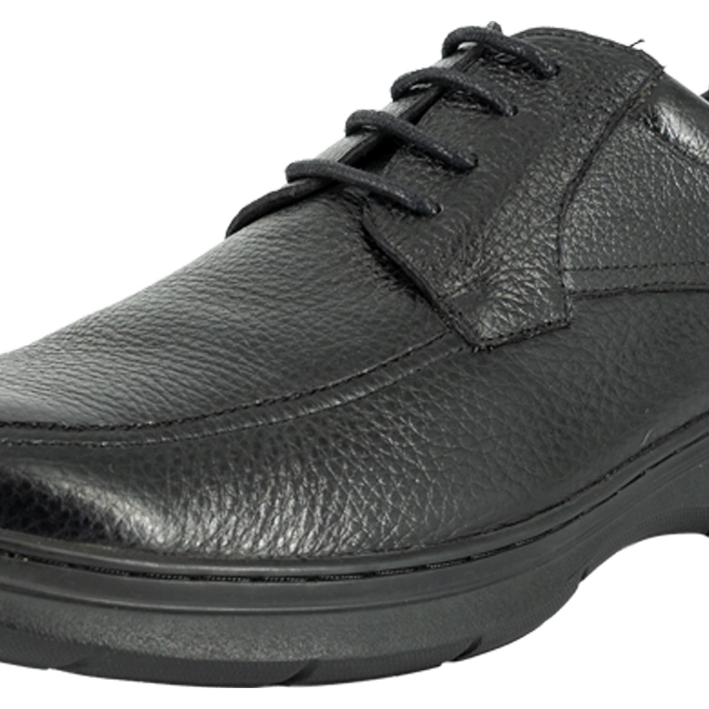 ZAPATO DE CUERO MARTIN NEGRO LONDON ADIXT - 4