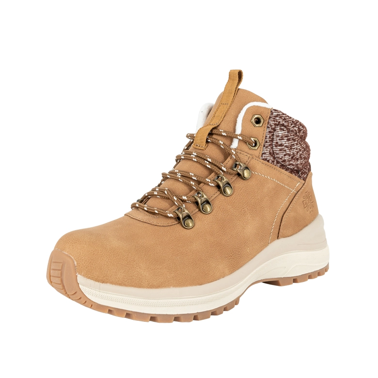 BOTIN CON POLAR MANTES CARAMELO ALQUIMIA - 1