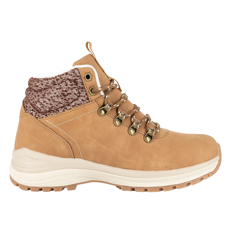 BOTIN CON POLAR MANTES CARAMELO ALQUIMIA - 3