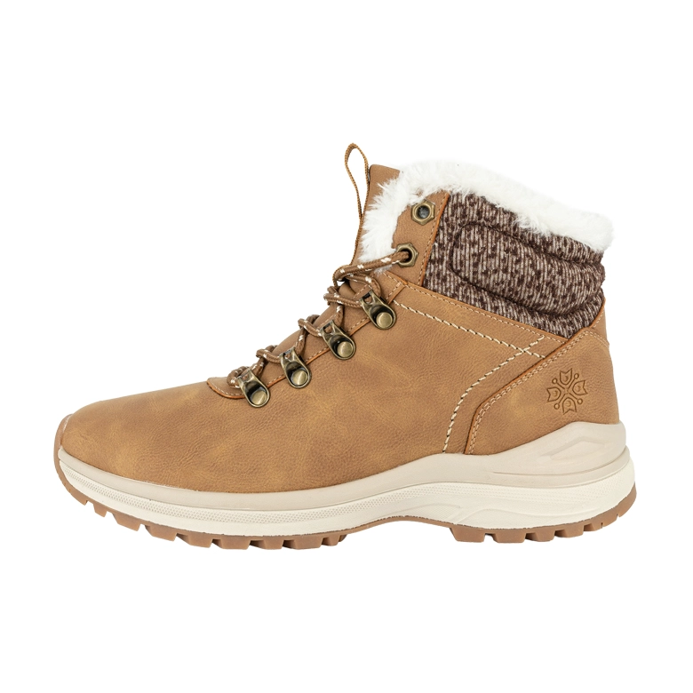 BOTIN CON POLAR MANTES CARAMELO ALQUIMIA - 8