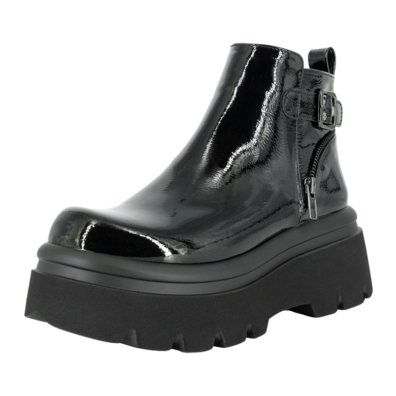 BOTIN PLATAFORMA TOLS NEGRO CHAROL ALQUIMIA - 1