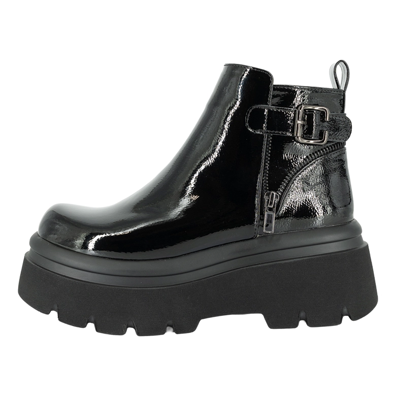 BOTIN PLATAFORMA TOLS NEGRO CHAROL ALQUIMIA - 2