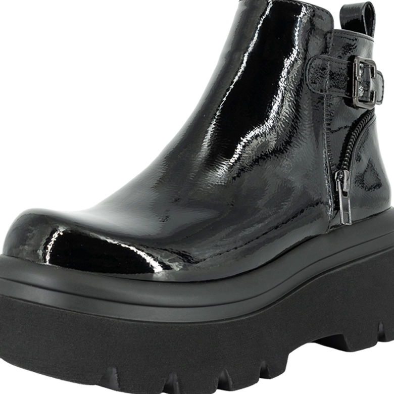 BOTIN PLATAFORMA TOLS NEGRO CHAROL ALQUIMIA - 5