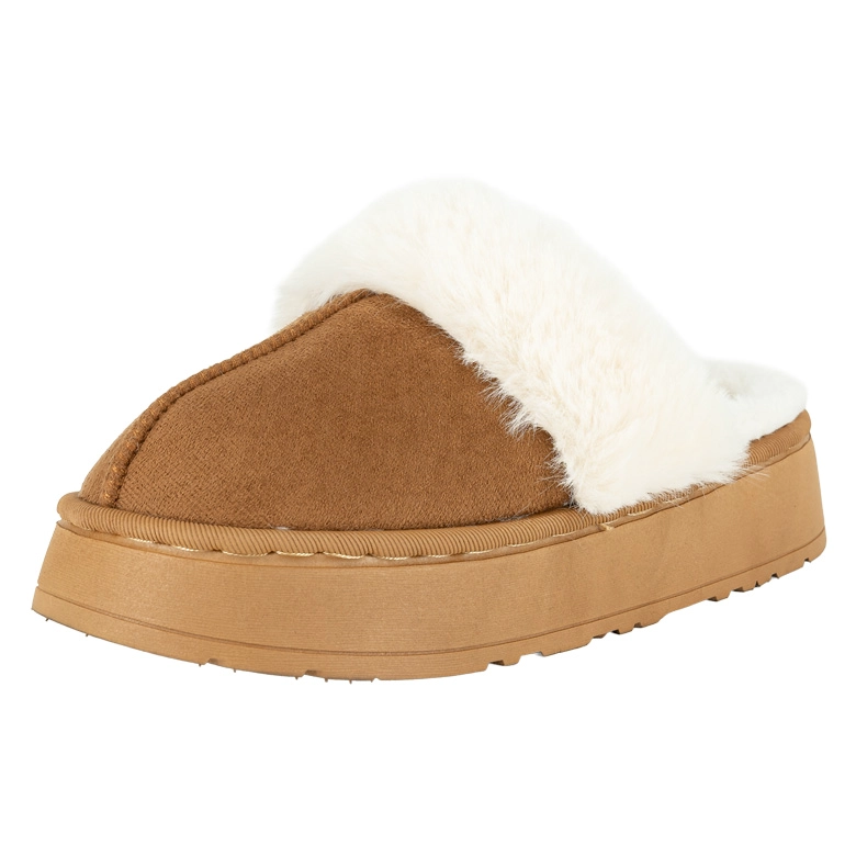 PANTUFLA CABRIT CARAMELO PASSER - 1