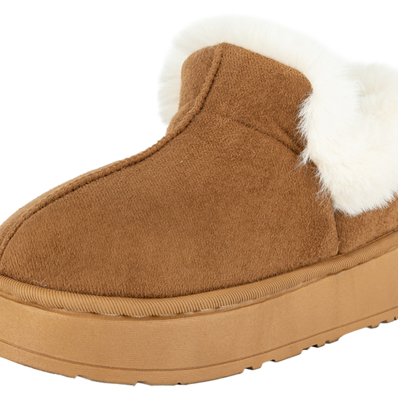 PANTUFLA INVERNAL CARAMELO PASSER - 4