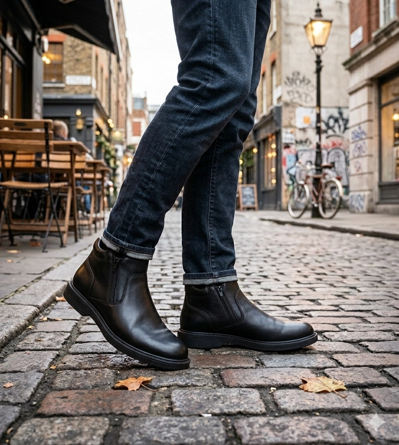 BOTIN FERRAN NEGRO LONDON ADIXT - 6