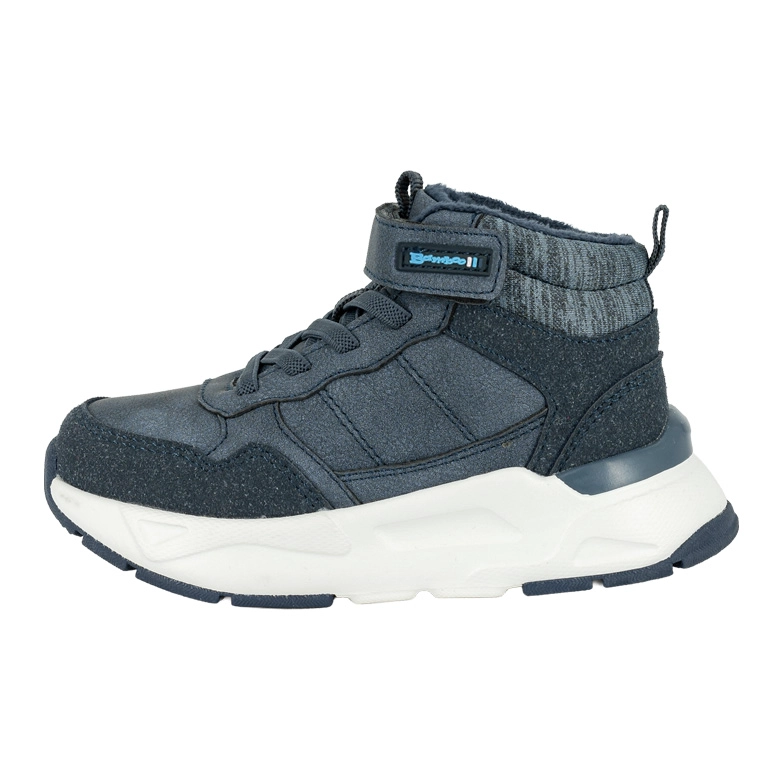 BOTIN CON POLAR BATLIA AZUL BAMBOO - 2
