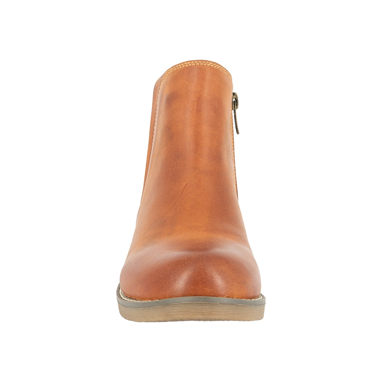 BOTIN DE CUERO DORET CARAMELO ALQUIMIA - 4