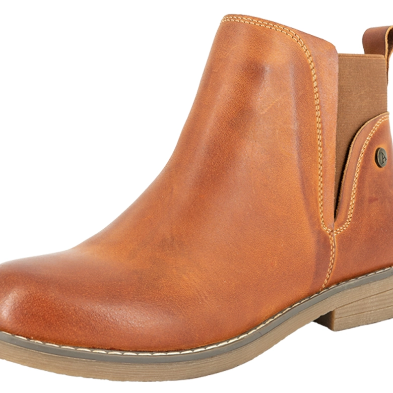 BOTIN DE CUERO DORET CARAMELO ALQUIMIA - 5