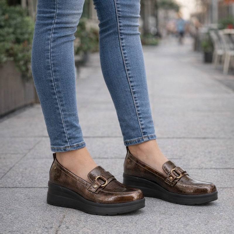 MOCASIN MIRAL CAFE  PASSER - 5
