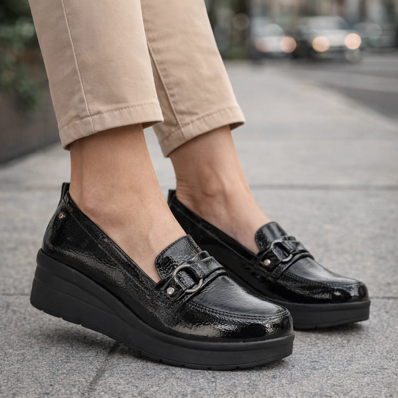 MOCASIN MIRAL NEGRO PASSER - 5