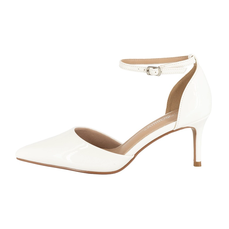 ZAPATO FORMAL STILETTO BLANCO ALQUIMIA - 2