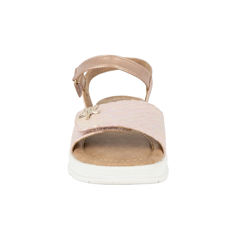 SANDALIA CON VELCRO ARAL ROSADO BAMBOO - 4