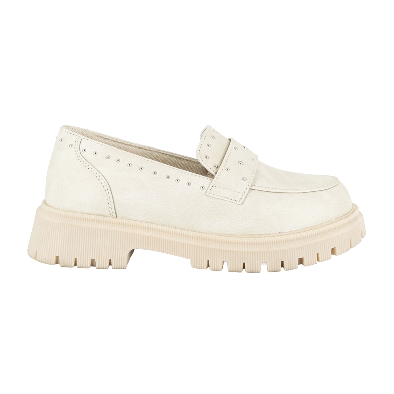 MOCASIN CHUNKY BREE HUESO ALQUIMIA - 3