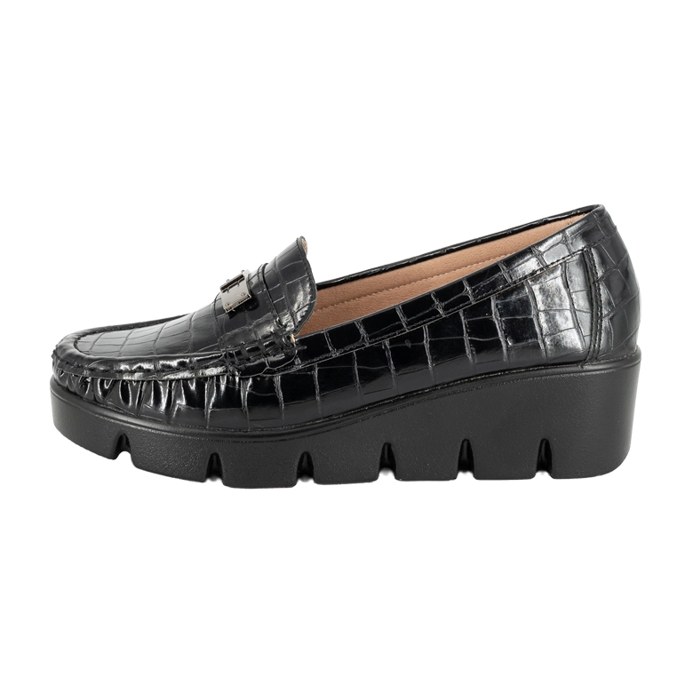 MOCASIN CASUAL ABBEY NEGRO ALQUIMIA - 2