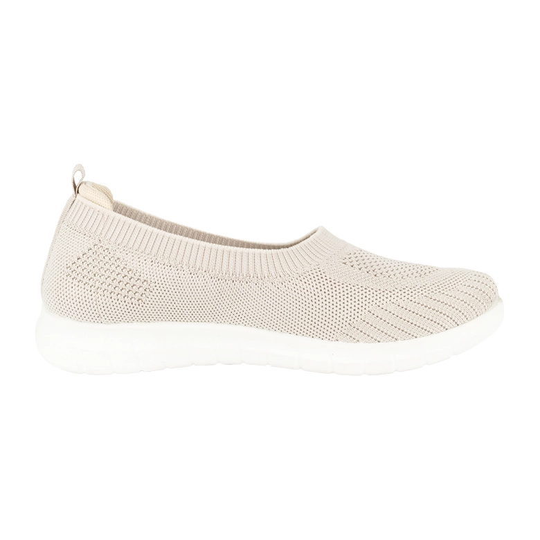 ZAPATILLA BALLERINA DEPORTIVA KATE BEIGE ALQUIMIA - 3