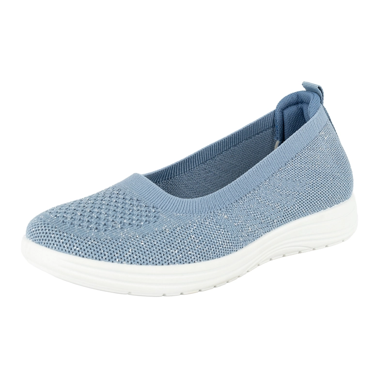 ZAPATILLA BALLERINA DEPORTIVA KATE AZUL ALQUIMIA - 1