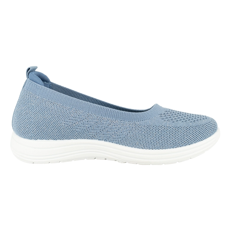 ZAPATILLA BALLERINA DEPORTIVA KATE AZUL ALQUIMIA - 3