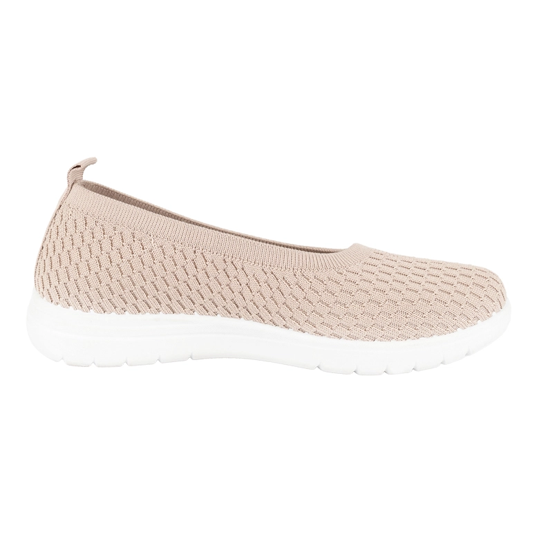 ZAPATILLA BALLERINA DEPORTIVA SERI BEIGE ALQUIMIA - 3
