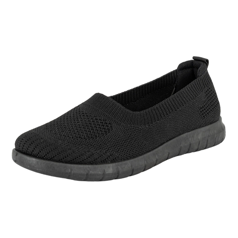 ZAPATILLA BALLERINA DEPORTIVA KATE FULL NEGRO ALQUIMIA - 1