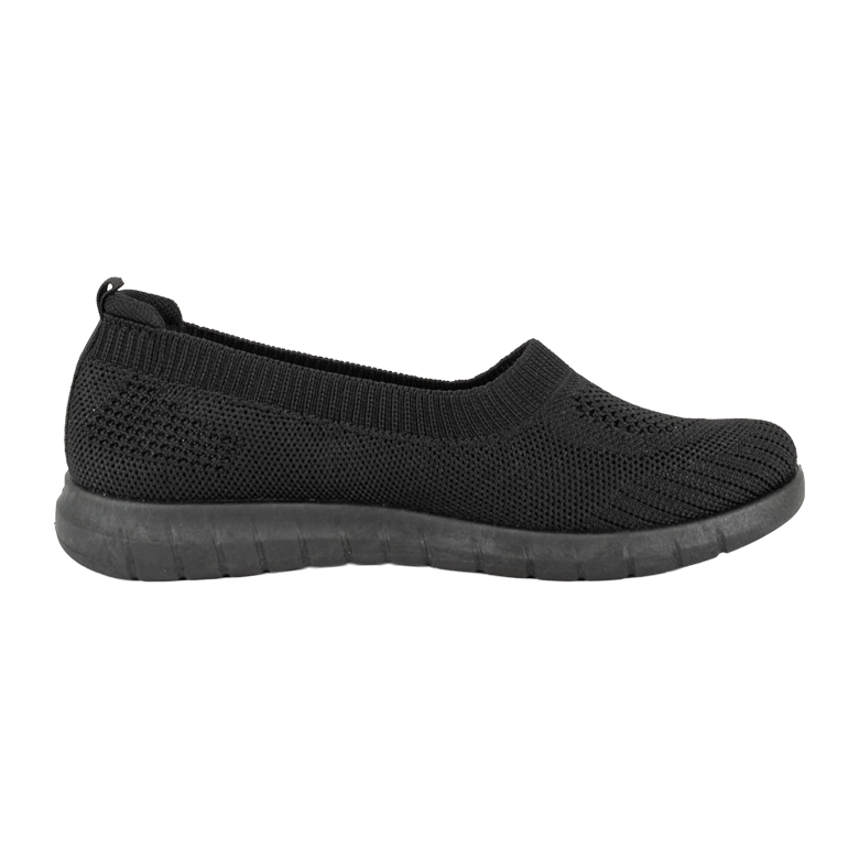 ZAPATILLA BALLERINA DEPORTIVA KATE FULL NEGRO ALQUIMIA - 3