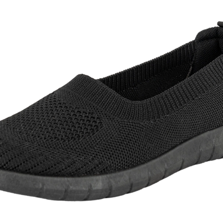 ZAPATILLA BALLERINA DEPORTIVA KATE FULL NEGRO ALQUIMIA - 5